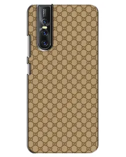 Чехол для Vivo V15 Pro с картинкой «Gucci — классический беж»