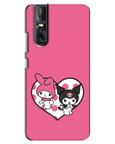 Чехол для Vivo V15 Pro с картинкой «Kuromi и My Melody» Чехол для Vivo V15 Pro с картинкой «Kuromi и My Melody»
