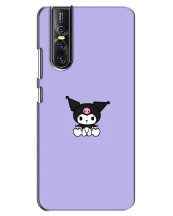 Чехол для Vivo V15 Pro с картинкой «Kuromi — фиолетовый минимализм» Чехол для Vivo V15 Pro с картинкой «Kuromi — фиолетовый минимализм»