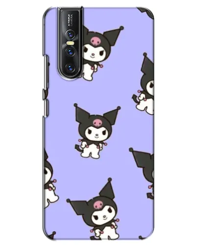 Чехол для Vivo V15 Pro с картинкой «Паттерн с Kuromi» Чехол для Vivo V15 Pro с картинкой «Паттерн с Kuromi»