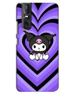 Чехол для Vivo V15 Pro с картинкой «Kuromi и фиолетовые сердца» Чехол для Vivo V15 Pro с картинкой «Kuromi и фиолетовые сердца»