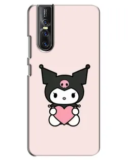 Чехол для Vivo V15 Pro с картинкой «Kuromi и сердце» Чехол для Vivo V15 Pro с картинкой «Kuromi и сердце»