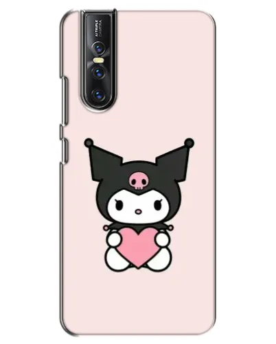 Чехол для Vivo V15 Pro с картинкой «Kuromi и сердце» Чехол для Vivo V15 Pro с картинкой «Kuromi и сердце»