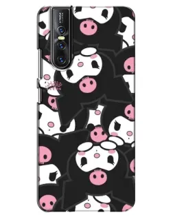 Чехол для Vivo V15 Pro с картинкой «Паттерн голов Куроми» Чехол для Vivo V15 Pro с картинкой «Паттерн голов Куроми»