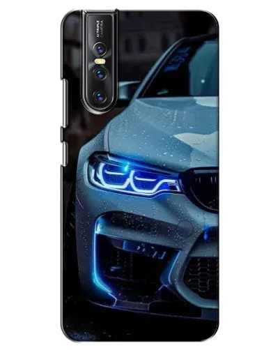 Чехол для Vivo V15 Pro с картинкой «Взгляд BMW с синими фарами» Чехол для Vivo V15 Pro с картинкой «Взгляд BMW с синими фарами»