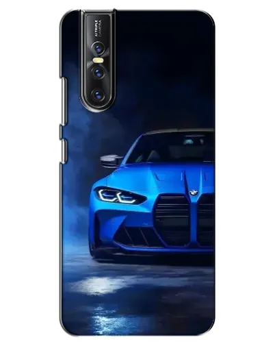 Чехол для Vivo V15 Pro с картинкой «Голубая BMW M4» Чехол для Vivo V15 Pro с картинкой «Голубая BMW M4»