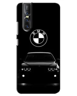 Чехол для Vivo V15 Pro с картинкой «BMW — взгляд из темноты»