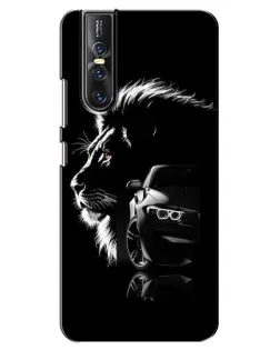 Чехол для Vivo V15 Pro с картинкой «BMW и лев»