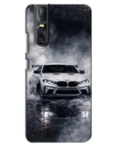Чехол для Vivo V15 Pro с картинкой «BMW сквозь туман» Чехол для Vivo V15 Pro с картинкой «BMW сквозь туман»