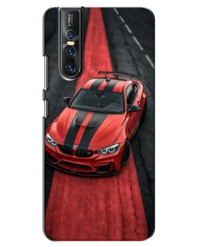 Чехол для Vivo V15 Pro с картинкой «BMW на красной дорожке» Чехол для Vivo V15 Pro с картинкой «BMW на красной дорожке»