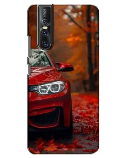 Чехол для Vivo V15 Pro с картинкой «Осенняя BMW M4»
