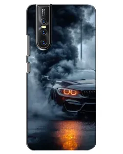Чехол для Vivo V15 Pro с картинкой «BMW M-Power — абстракция»