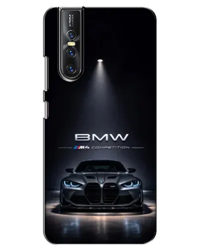 Чехол для Vivo V15 Pro с картинкой «BMW сквозь ночной город» Чехол для Vivo V15 Pro с картинкой «BMW сквозь ночной город»