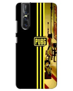 Чехол для Vivo V15 Pro с картинкой «PUBG — камуфляжный шлем»