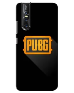 Чехол для Vivo V15 Pro с картинкой «PUBG — рамка лого»