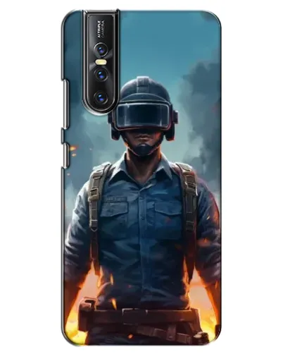Чехол для Vivo V15 Pro с картинкой «PUBG — реалистичный герой» Чехол для Vivo V15 Pro с картинкой «PUBG — реалистичный герой»