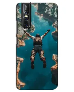 Чехол для Vivo V15 Pro с картинкой «PUBG — свободное падение»