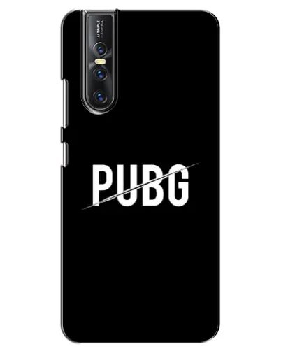 Чехол для Vivo V15 Pro с картинкой «PUBG — белый логотип» Чехол для Vivo V15 Pro с картинкой «PUBG — белый логотип»