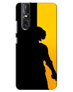 Чехол для Vivo V15 Pro с картинкой «Тень воина PUBG»