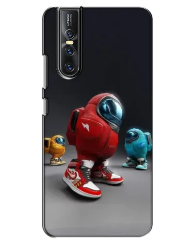 Чехол для Vivo V15 Pro с картинкой «Among Us — 3D стиль»