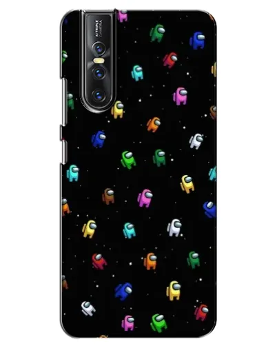 Чехол для Vivo V15 Pro с картинкой «Экипаж Among Us»