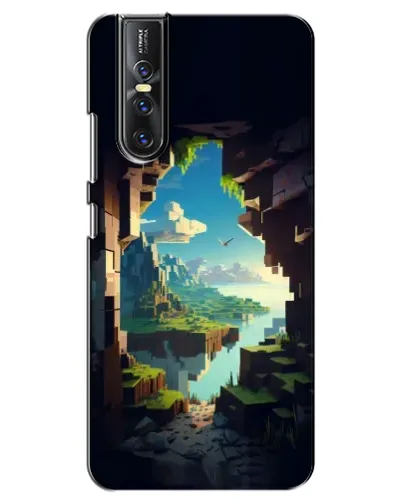 Чехол для Vivo V15 Pro с картинкой «Вид из пещеры»