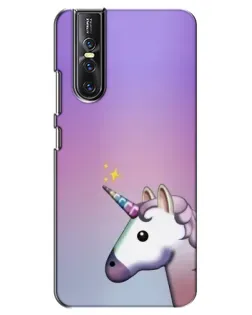 Чехол для Vivo V15 Pro с картинкой «Единорог градиент» Чехол для Vivo V15 Pro с картинкой «Единорог градиент»