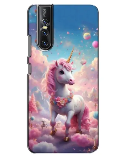 Чехол для Vivo V15 Pro с картинкой «Единорог среди облаков» Чехол для Vivo V15 Pro с картинкой «Единорог среди облаков»