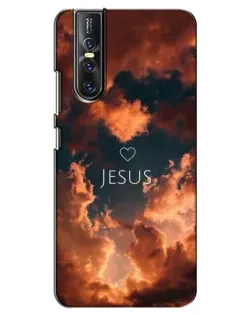 Чехол для Vivo V15 Pro с картинкой «Сияние Имени Jesus» Чехол для Vivo V15 Pro с картинкой «Сияние Имени Jesus»