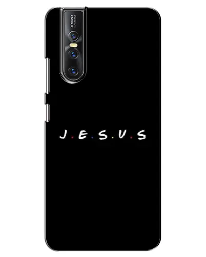 Чехол для Vivo V15 Pro с картинкой «Точки веры J.E.S.U.S.» Чехол для Vivo V15 Pro с картинкой «Точки веры J.E.S.U.S.»
