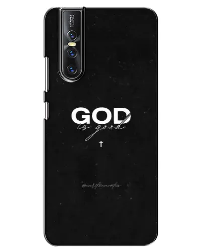 Чехол для Vivo V15 Pro с картинкой «GOD — Бог над всем» Чехол для Vivo V15 Pro с картинкой «GOD — Бог над всем»