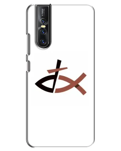 Чехол для Vivo V15 Pro с картинкой «Рыба и крест» Чехол для Vivo V15 Pro с картинкой «Рыба и крест»
