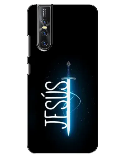 Чехол для Vivo V15 Pro с картинкой «Меч Духа Jesus» Чехол для Vivo V15 Pro с картинкой «Меч Духа Jesus»
