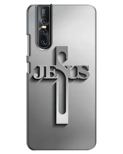 Чехол для Vivo V15 Pro с картинкой «Металлический крест Jesus» Чехол для Vivo V15 Pro с картинкой «Металлический крест Jesus»