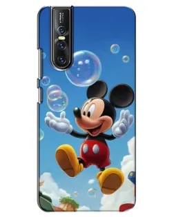 Чехол для Vivo V15 Pro с картинкой «Mickey и мыльные пузыри»