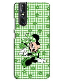 Чехол для Vivo V15 Pro с картинкой «Mickey в клетку»