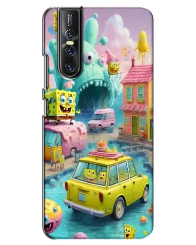 Чехол для Vivo V15 Pro с картинкой «Монстр-трак приключения»