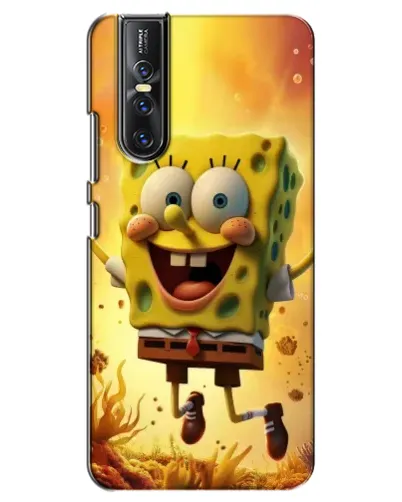 Чехол для Vivo V15 Pro с картинкой «Губка Боб прыгает»