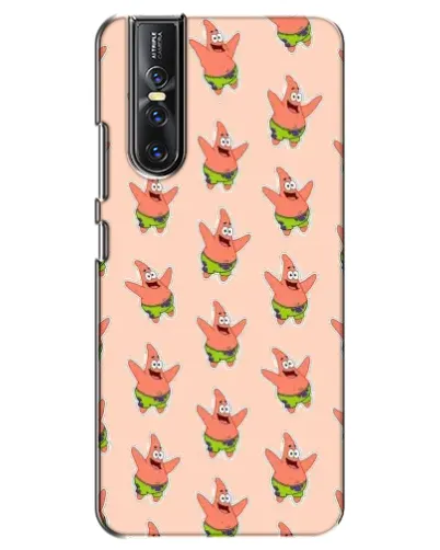 Чехол для Vivo V15 Pro с картинкой «Патрик Стар паттерн»
