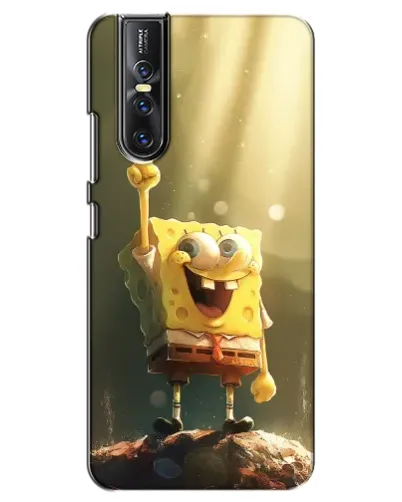Чехол для Vivo V15 Pro с картинкой «Сияющий Спанч Боб»