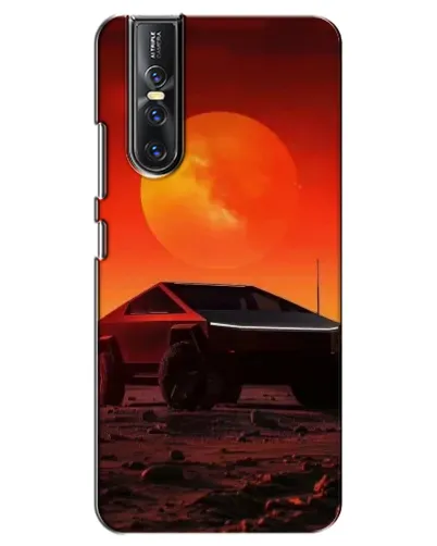 Чехол для Vivo V15 Pro с картинкой «Cybertruck на Марсе» Чехол для Vivo V15 Pro с картинкой «Cybertruck на Марсе»