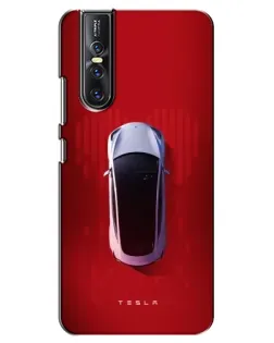 Чехол для Vivo V15 Pro с картинкой «Tesla Top View»