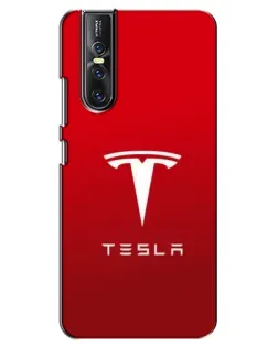 Чехол для Vivo V15 Pro с картинкой «Tesla Red Classic»
