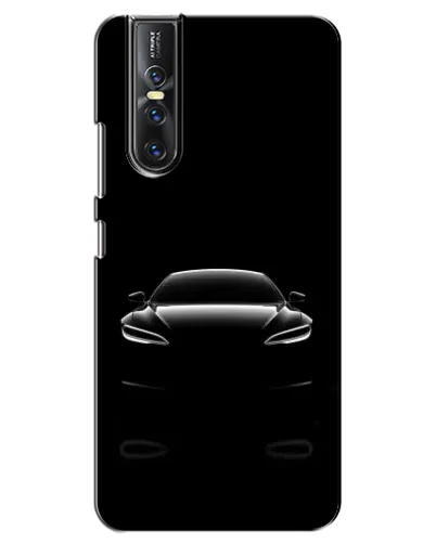Чехол для Vivo V15 Pro с картинкой «Силуэт Tesla Night» Чехол для Vivo V15 Pro с картинкой «Силуэт Tesla Night»