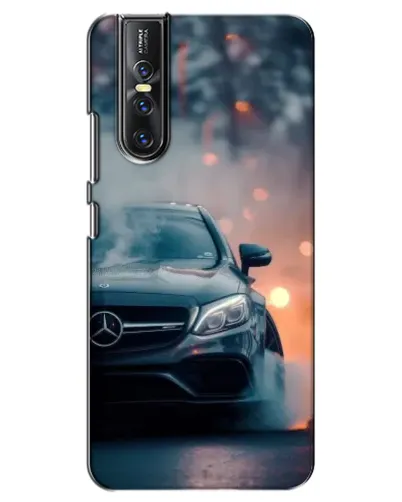 Чехол для Vivo V15 Pro с картинкой «Mercedes — ночной город» Чехол для Vivo V15 Pro с картинкой «Mercedes — ночной город»