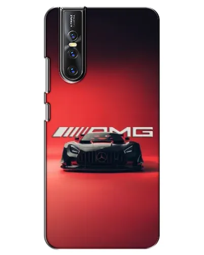 Чехол для Vivo V15 Pro с картинкой «Mercedes AMG — красная линия» Чехол для Vivo V15 Pro с картинкой «Mercedes AMG — красная линия»