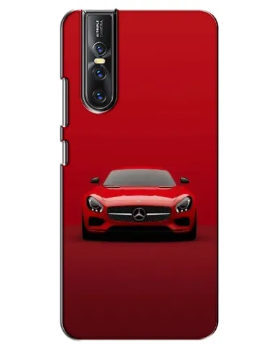 Чехол для Vivo V15 Pro с картинкой «Красный Mercedes AMG» Чехол для Vivo V15 Pro с картинкой «Красный Mercedes AMG»