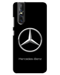 Чехол для Vivo V15 Pro с картинкой «Mercedes Silver Logo»