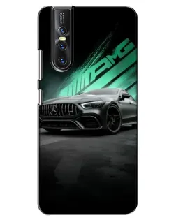 Чехол для Vivo V15 Pro с картинкой «Темный Mercedes AMG»