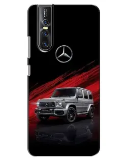 Чехол для Vivo V15 Pro с картинкой «Mercedes G-Class красный»